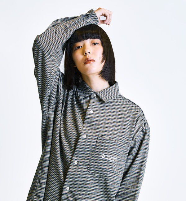 SHIPS「City Ambient Products: レギュラーカラー ロングスリーブ オーバー シャツ」|シャツ・ブラウス|