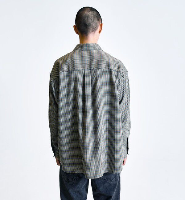 SHIPS「City Ambient Products: レギュラーカラー ロングスリーブ オーバー シャツ」|シャツ・ブラウス|