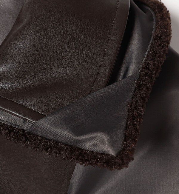 SHIPS for women「ボア カラー ブルゾン」|ブルゾン・スタジャン|