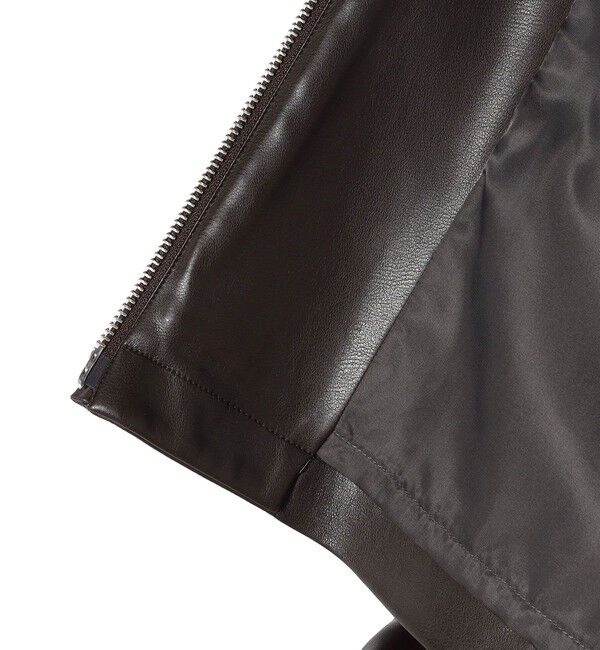 SHIPS for women「ボア カラー ブルゾン」|ブルゾン・スタジャン|