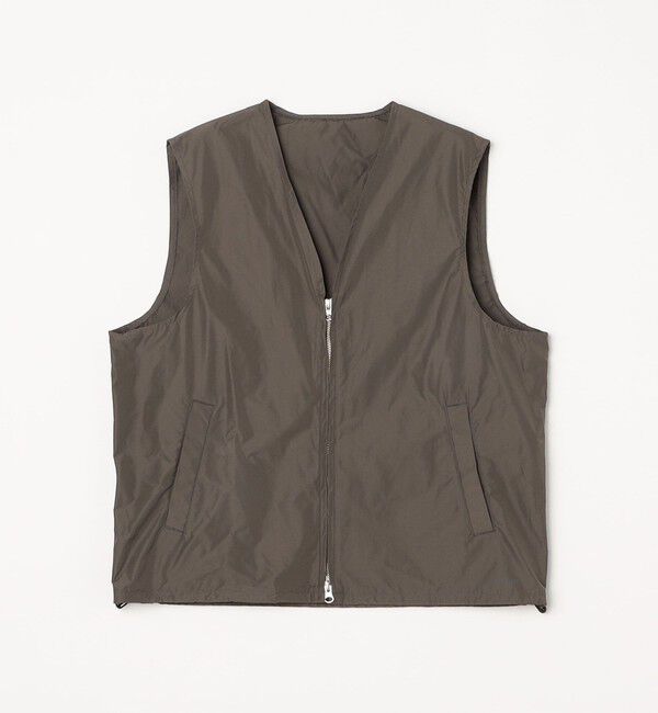 SHIPS any「SHIPS any: 〈洗濯機可能〉ダブルジップ アーバン ベスト［a-nylon］(セットアップ対応)◇」|ベスト・ジレ|