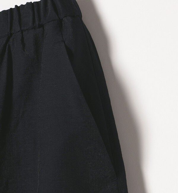 SHIPS any「SHIPS any:〈手洗い可能〉ヴィンテージサテン ランダムタック フレア スカート」|スカート|