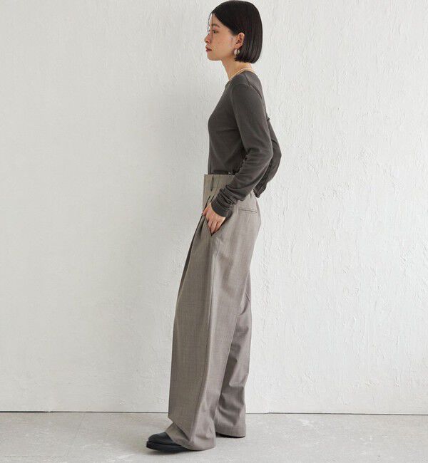 SHIPS for women「Wai＋:〈手洗い可能〉オーガニックコットン カットソー」|Tシャツ・カットソー|