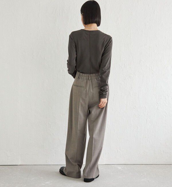 SHIPS for women「Wai＋:〈手洗い可能〉オーガニックコットン カットソー」|Tシャツ・カットソー|