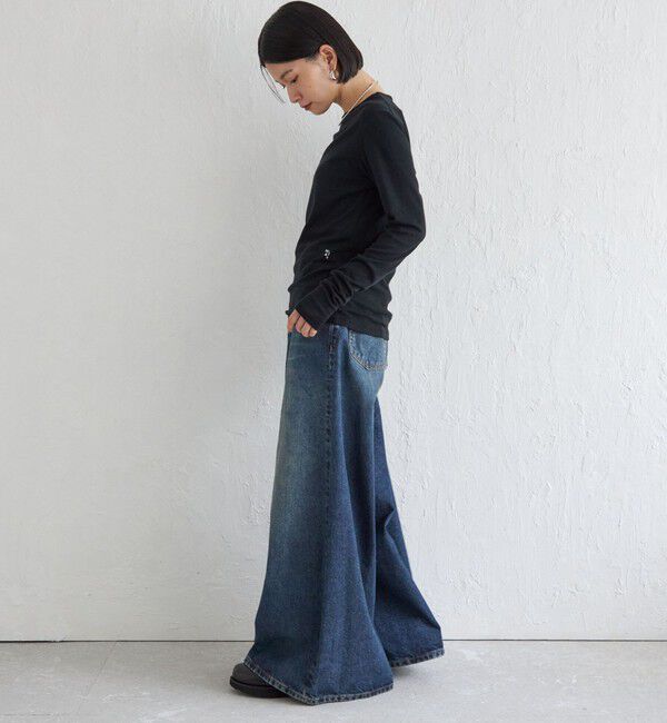 SHIPS for women「Wai＋:〈手洗い可能〉オーガニックコットン カットソー」|Tシャツ・カットソー|