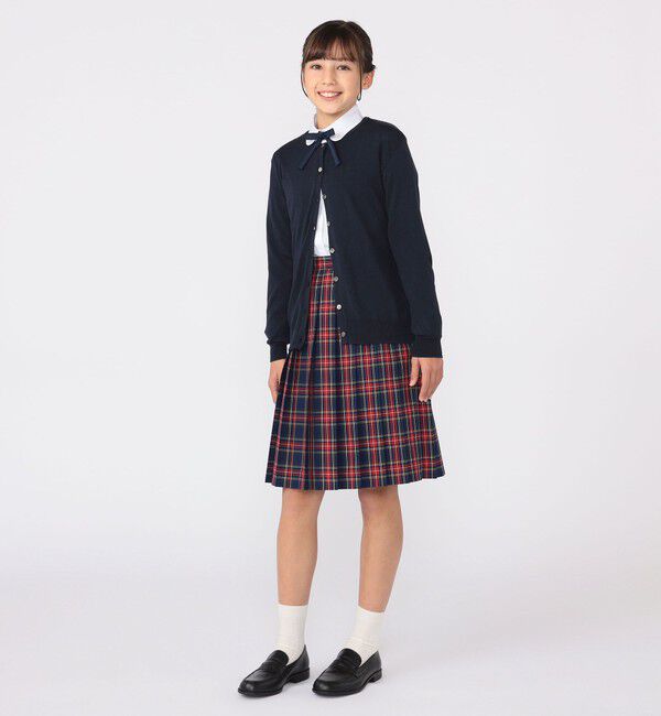 SHIPS KIDS「SHIPS KIDS:140～160cm / ピンタック ブラウス」|シャツ・ブラウス|