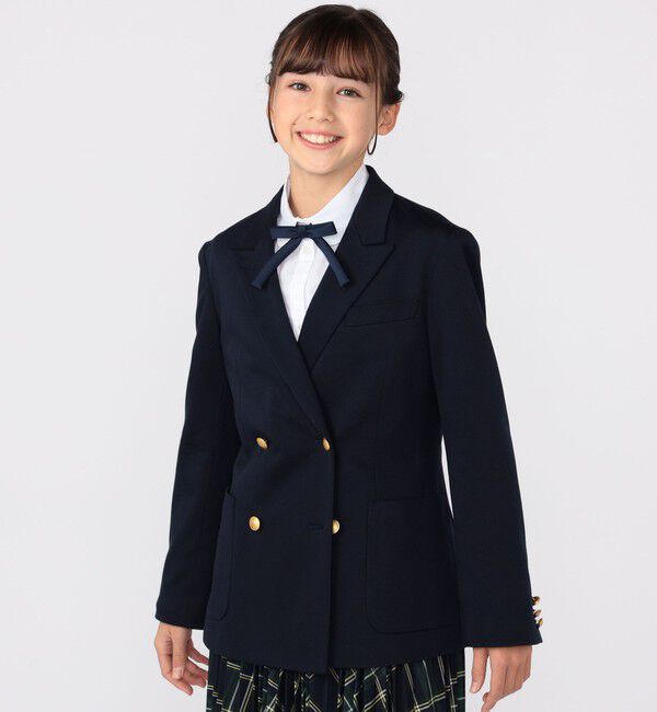 SHIPS KIDS「SHIPS KIDS:140～160cm / ピンタック ブラウス」|シャツ・ブラウス|