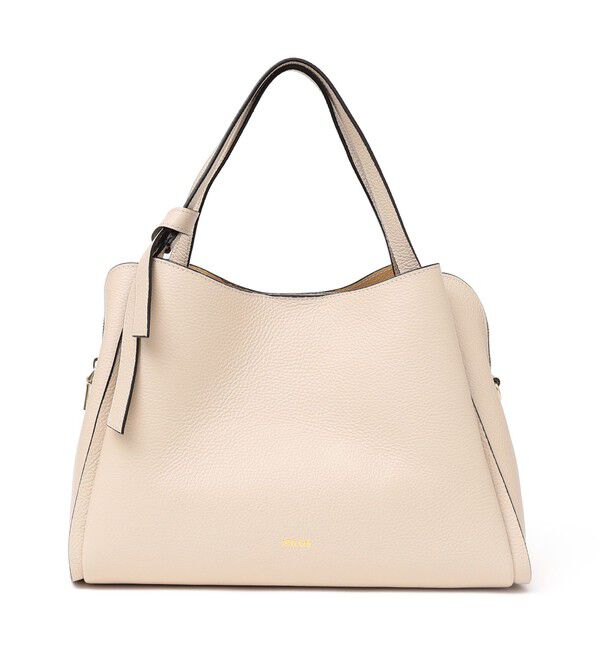 SHIPS for women「MILOS: A4 リボン パーテーション レザー トート M」|トートバッグ|