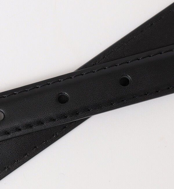 quaranciel「quaranciel: メタル バックル 8hole レザー ベルト」|ベルト|