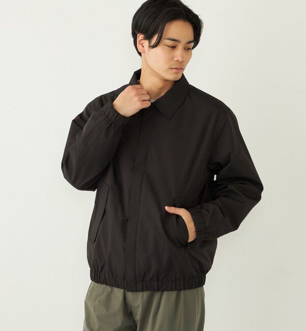 SHIPS Colors 「SHIPS Colors:〈洗濯機可能〉ライト ジップ ジャケット」|ブルゾン・スタジャン|