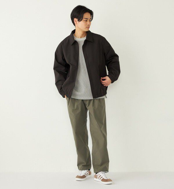 SHIPS Colors 「SHIPS Colors:〈洗濯機可能〉ライト ジップ ジャケット」|ブルゾン・スタジャン|