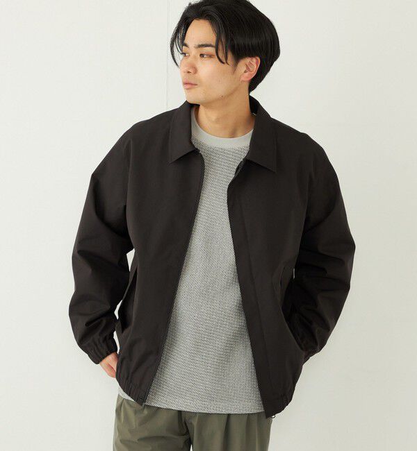 SHIPS Colors 「SHIPS Colors:〈洗濯機可能〉ライト ジップ ジャケット」|ブルゾン・スタジャン|