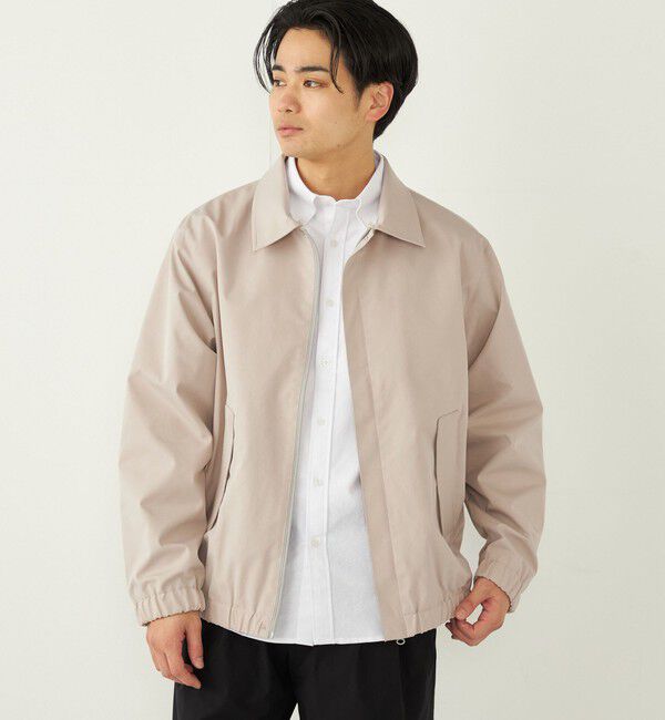 SHIPS Colors 「SHIPS Colors:〈洗濯機可能〉ライト ジップ ジャケット」|ブルゾン・スタジャン|