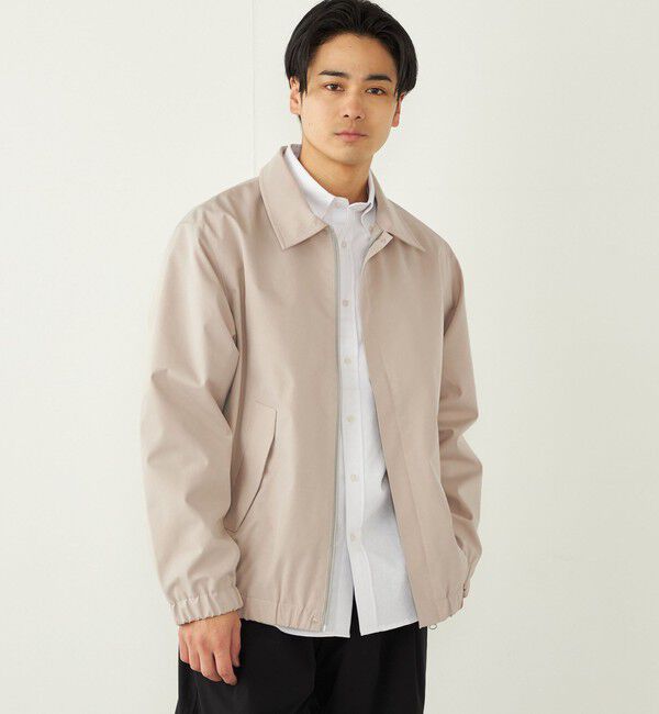 SHIPS Colors 「SHIPS Colors:〈洗濯機可能〉ライト ジップ ジャケット」|ブルゾン・スタジャン|