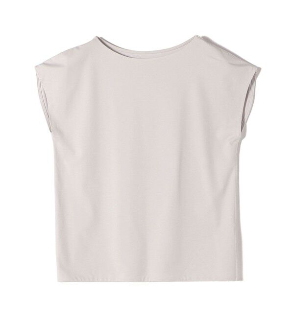 SHIPS for women「〈手洗い可能〉SORONA(R) ボートネック TEE」|Tシャツ・カットソー|