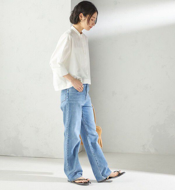 SHIPS for women「〈手洗い可能〉ピンタック 羽織 シャツ」|シャツ・ブラウス|