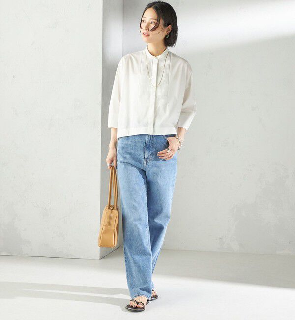 SHIPS for women「〈手洗い可能〉ピンタック 羽織 シャツ」|シャツ・ブラウス|