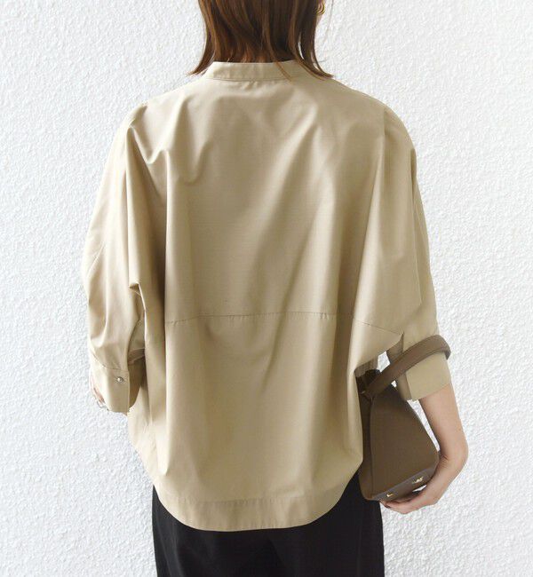 SHIPS for women「〈手洗い可能〉ピンタック 羽織 シャツ」|シャツ・ブラウス|