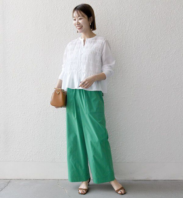 SHIPS any「SHIPS any:〈洗濯機可能〉タイプライター イージー ベイカー パンツ」|その他|