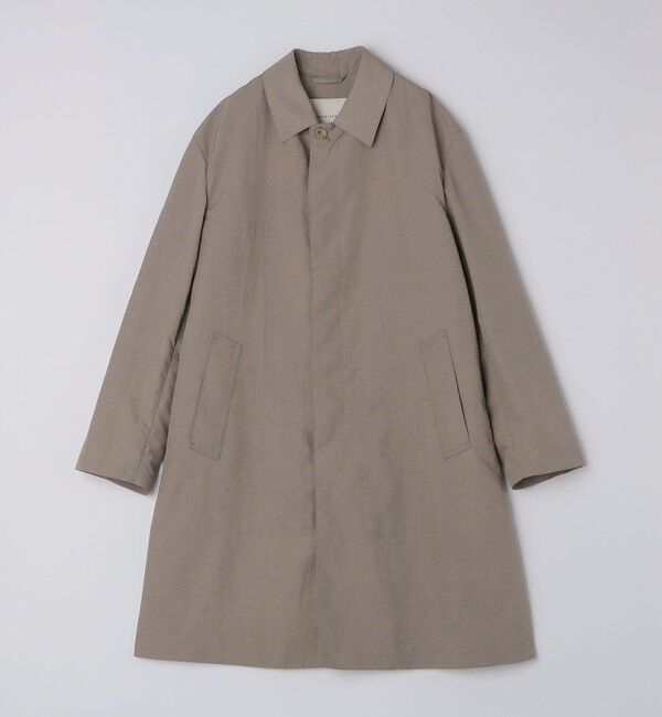 SHIPS「MACKINTOSH: DUNKELD パッカブル コート」|ステンカラーコート|ベージュ