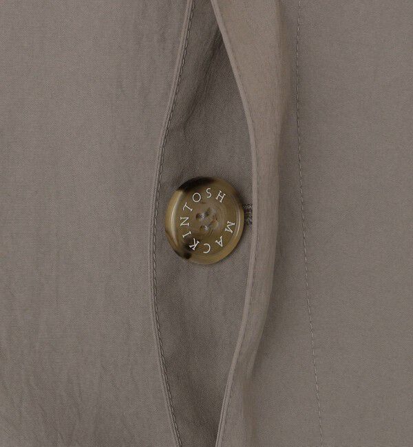 SHIPS「MACKINTOSH: DUNKELD パッカブル コート」|ステンカラーコート|