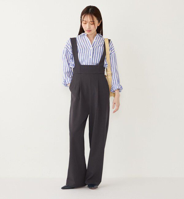 SHIPS Colors 「SHIPS Colors:〈洗濯機可能〉ユーロ リネン (EURO Linen) オーバー シャツ◇」|シャツ・ブラウス|