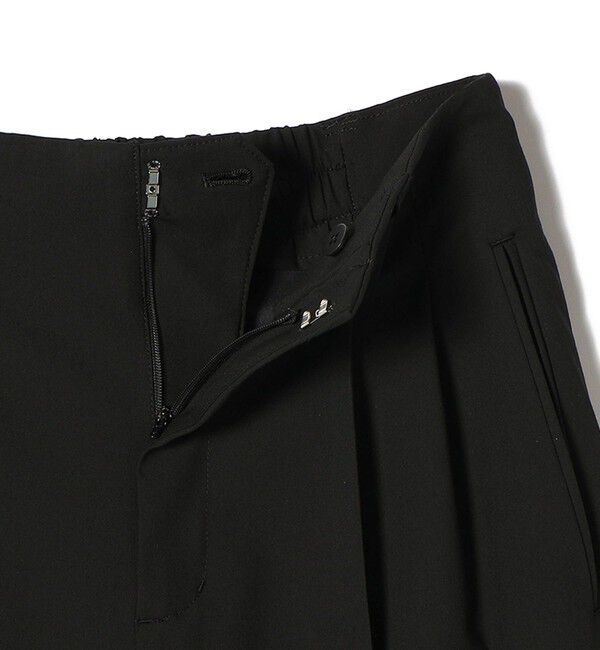 SHIPS for women「〈手洗い可能〉2タック ワイド パンツ（ブラック）」|その他|