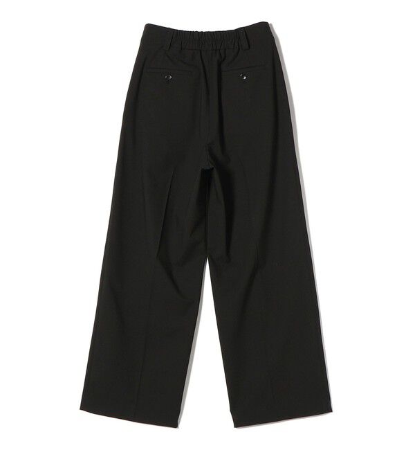 SHIPS for women「〈手洗い可能〉2タック ワイド パンツ（ブラック）」|その他|