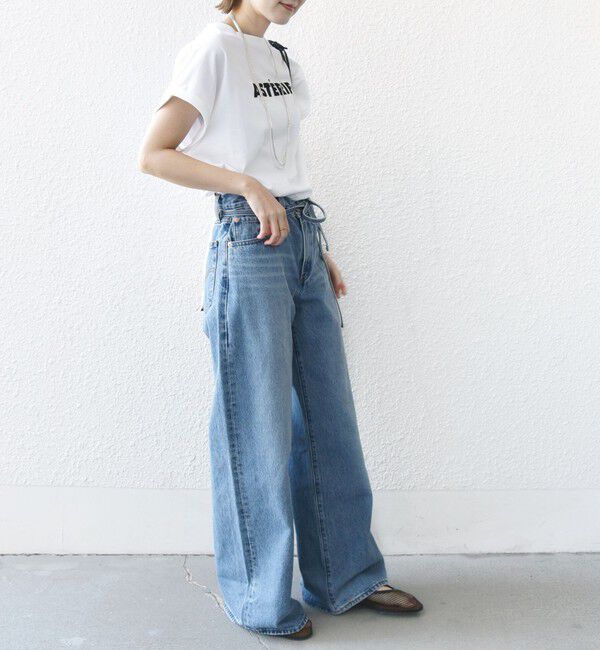 SHIPS for women「〈洗濯機可能〉プラチナ ヴェール TEE」|Tシャツ・カットソー|