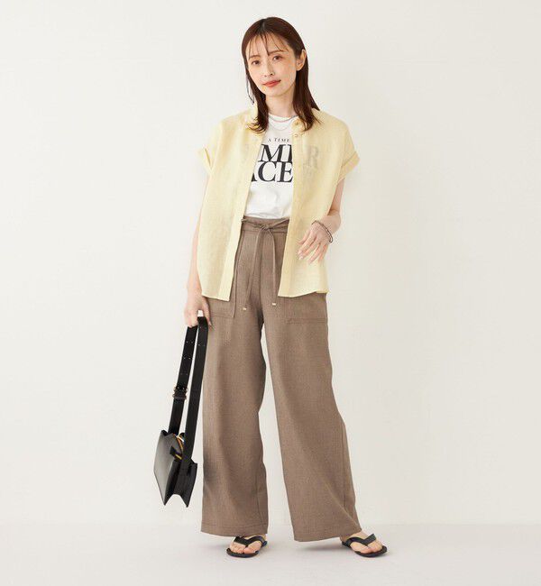 SHIPS Colors 「SHIPS Colors:ユーロ リネン (EURO Linen) ヒヨク シャツ◇」|シャツ・ブラウス|