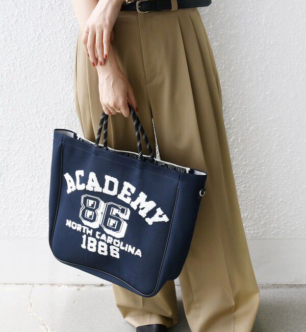 SHIPS for women「カレッジ レオパード ジャカード A4 バッグ」|ショルダー・メッセンジャー|