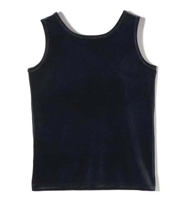 SHIPS for women「〈手洗い可能〉ポリエステル スノー ベロア 前後 2WAY タンクトップ」|タンクトップ|