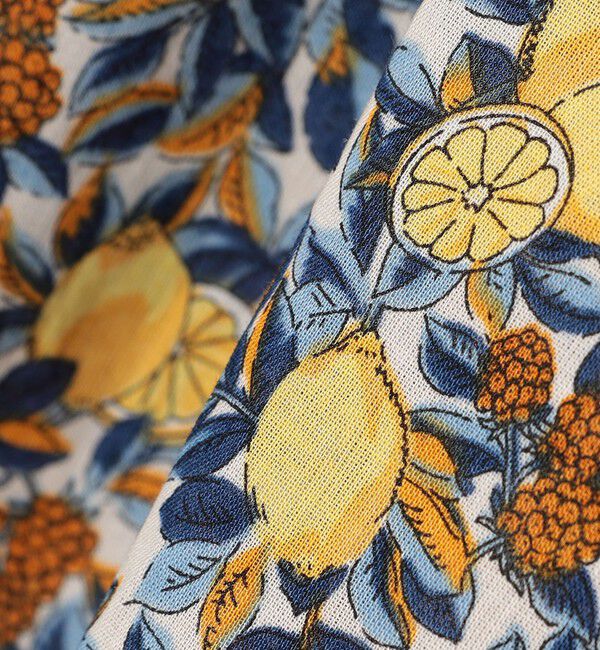 SHIPS Colors 「SHIPS Colors:〈洗濯機可能〉ボタニカル プリント Vネック ブラウス」|シャツ・ブラウス|