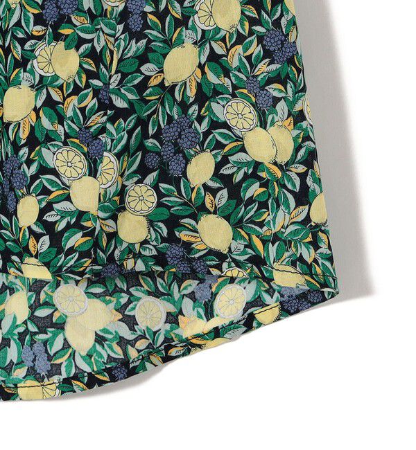 SHIPS Colors 「SHIPS Colors:〈洗濯機可能〉ボタニカル プリント Vネック ブラウス」|シャツ・ブラウス|