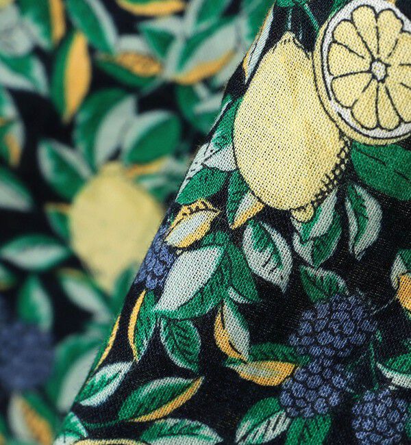 SHIPS Colors 「SHIPS Colors:〈洗濯機可能〉ボタニカル プリント Vネック ブラウス」|シャツ・ブラウス|