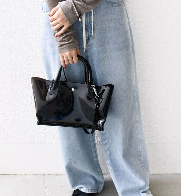 SHIPS for women「【WEB限定】ショルダー付き PVC トート バッグ」|トートバッグ|