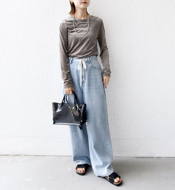 SHIPS for women「【WEB限定】ショルダー付き PVC トート バッグ」|トートバッグ|