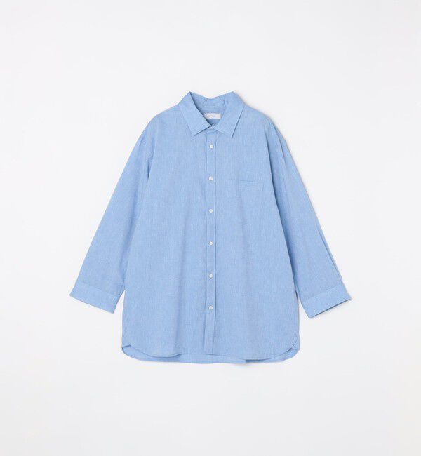 SHIPS any「SHIPS any: コットン/リネン 7分袖 レギュラー シャツ◇◇」|シャツ・ブラウス|