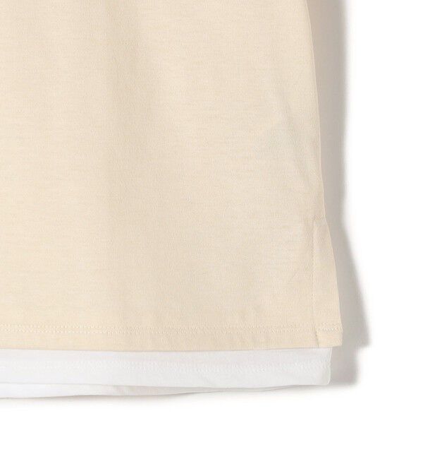 SHIPS for women「〈接触冷感〉レイヤード ライク TEE」|Tシャツ・カットソー|