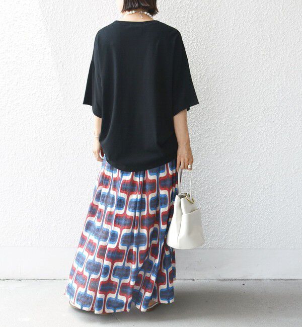 SHIPS for women「裾タック コクーン ショートスリーブ プルオーバー」|Tシャツ・カットソー|