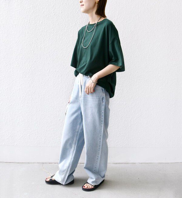 SHIPS for women「裾タック コクーン ショートスリーブ プルオーバー」|Tシャツ・カットソー|