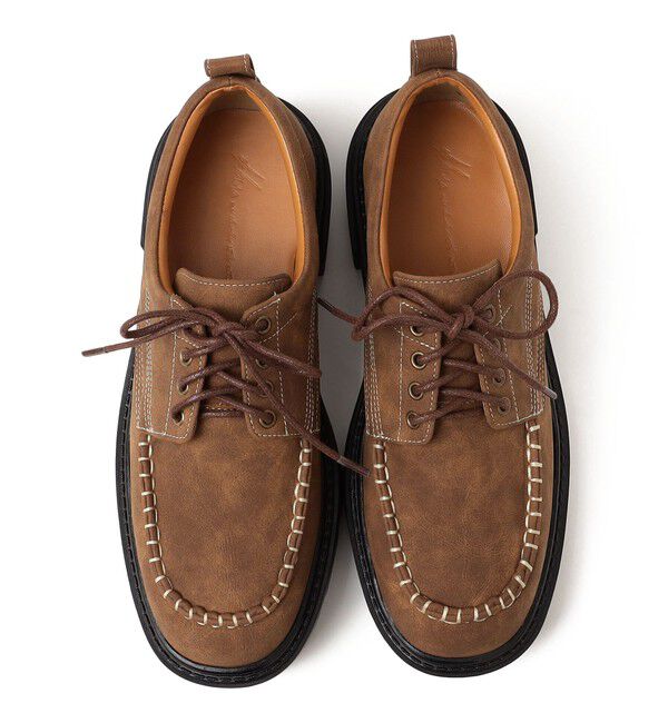 SHIPS any「【SHIPS any別注】eblouna: チャンキーソール デッキ シューズ」|デッキシューズ|