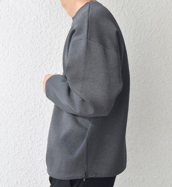 SHIPS any「SHIPS any:〈手洗い可能〉メッシュ スピンドル スウェットライク テック ニット◇」|スウェット・ジャージ|