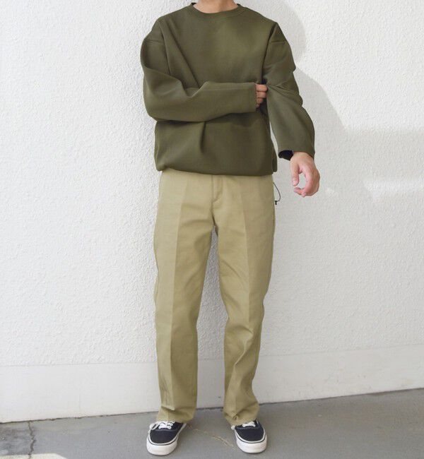 SHIPS any「SHIPS any:〈手洗い可能〉メッシュ スピンドル スウェットライク テック ニット◇」|スウェット・ジャージ|