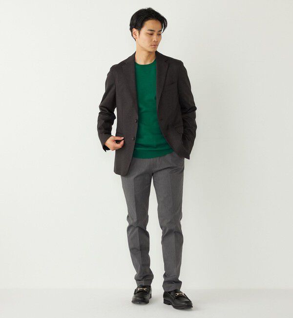 SHIPS Colors 「SHIPS Colors:〈手洗い可能〉アンチピリング 12ゲージ クルーネック ニット」|ニット・セーター|