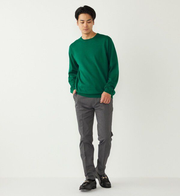 SHIPS Colors 「SHIPS Colors:〈手洗い可能〉アンチピリング 12ゲージ クルーネック ニット」|ニット・セーター|