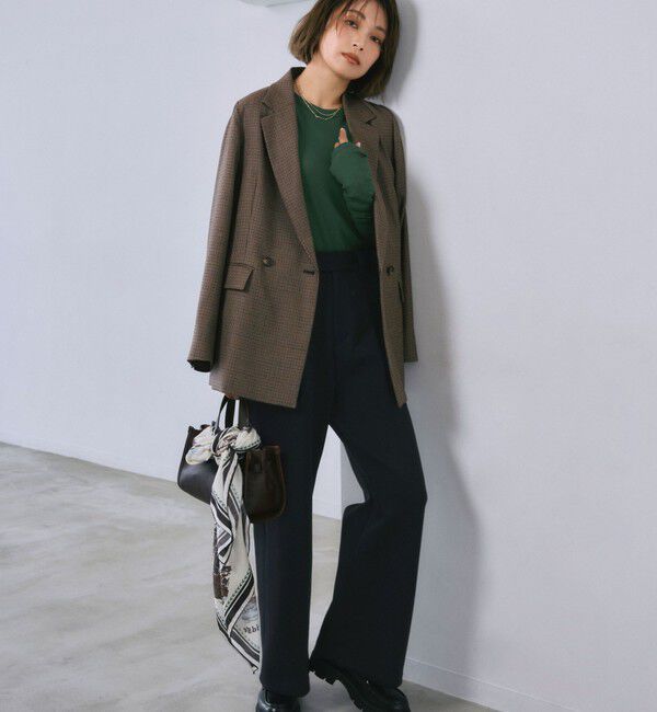 SHIPS for women「s.oyamadaコラボ:〈手洗い可能〉シアー テレコ ロング スリーブ TEE」|Tシャツ・カットソー|