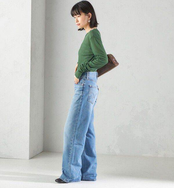 SHIPS for women「s.oyamadaコラボ:〈手洗い可能〉シアー テレコ ロング スリーブ TEE」|Tシャツ・カットソー|