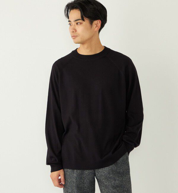 SHIPS Colors 「SHIPS Colors:〈吸湿発熱・洗濯機可能〉CELLN(R) &times; ウール 14ゲージ ニット」|ニット・セーター|