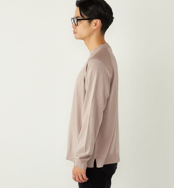 SHIPS Colors 「SHIPS Colors:〈吸湿発熱・洗濯機可能〉CELLN(R) &times; ウール 14ゲージ ニット」|ニット・セーター|